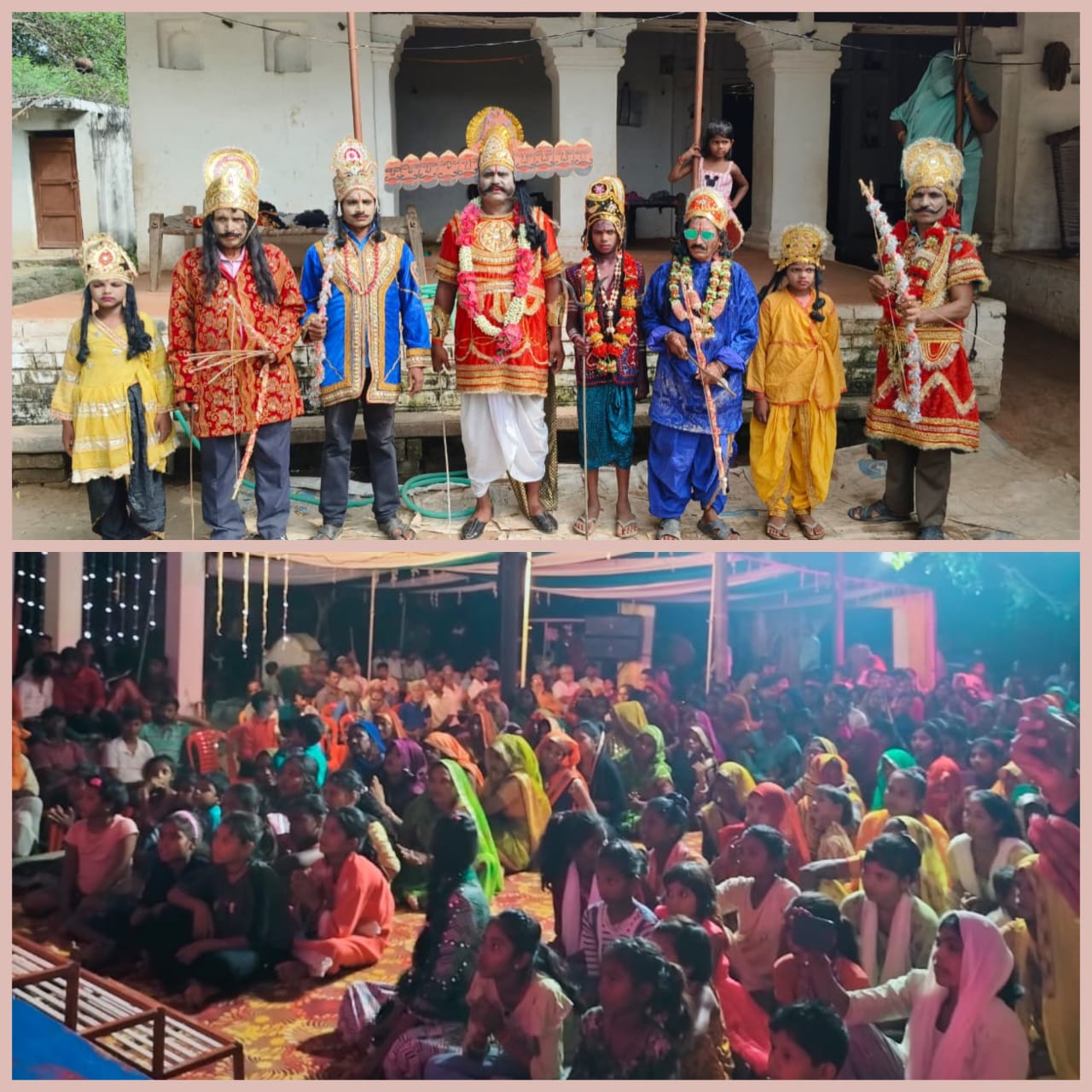 देवगांव में दशहरे पर भव्य मेला, सजीव झांकियों ने मोहा मन