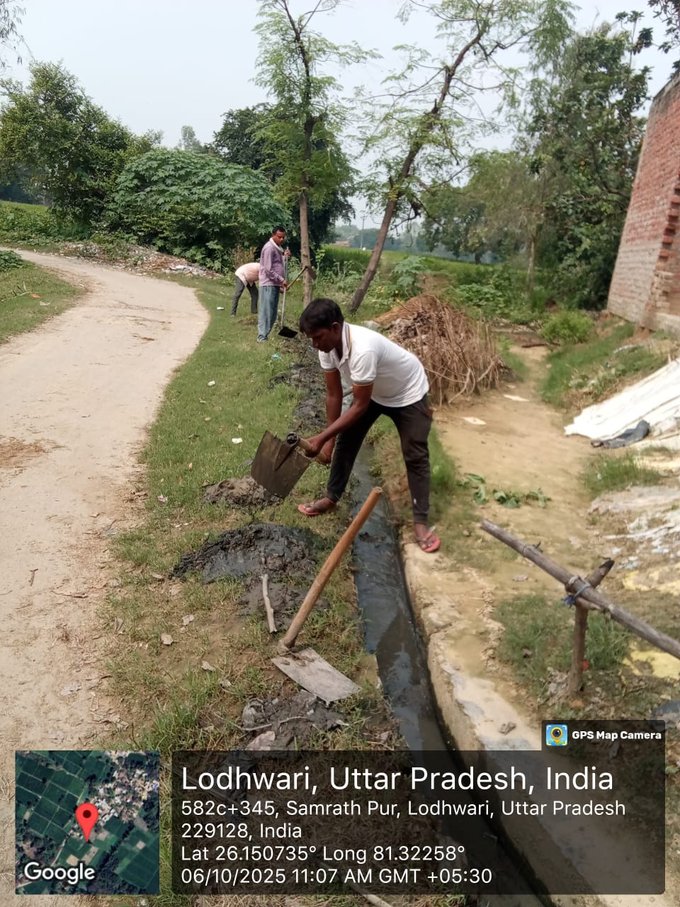 संचारी रोग नियंत्रण अभियान के तहत रायबरेली की ग्राम पंचायतों में व्यापक स्वच्छता अभियान जारी
