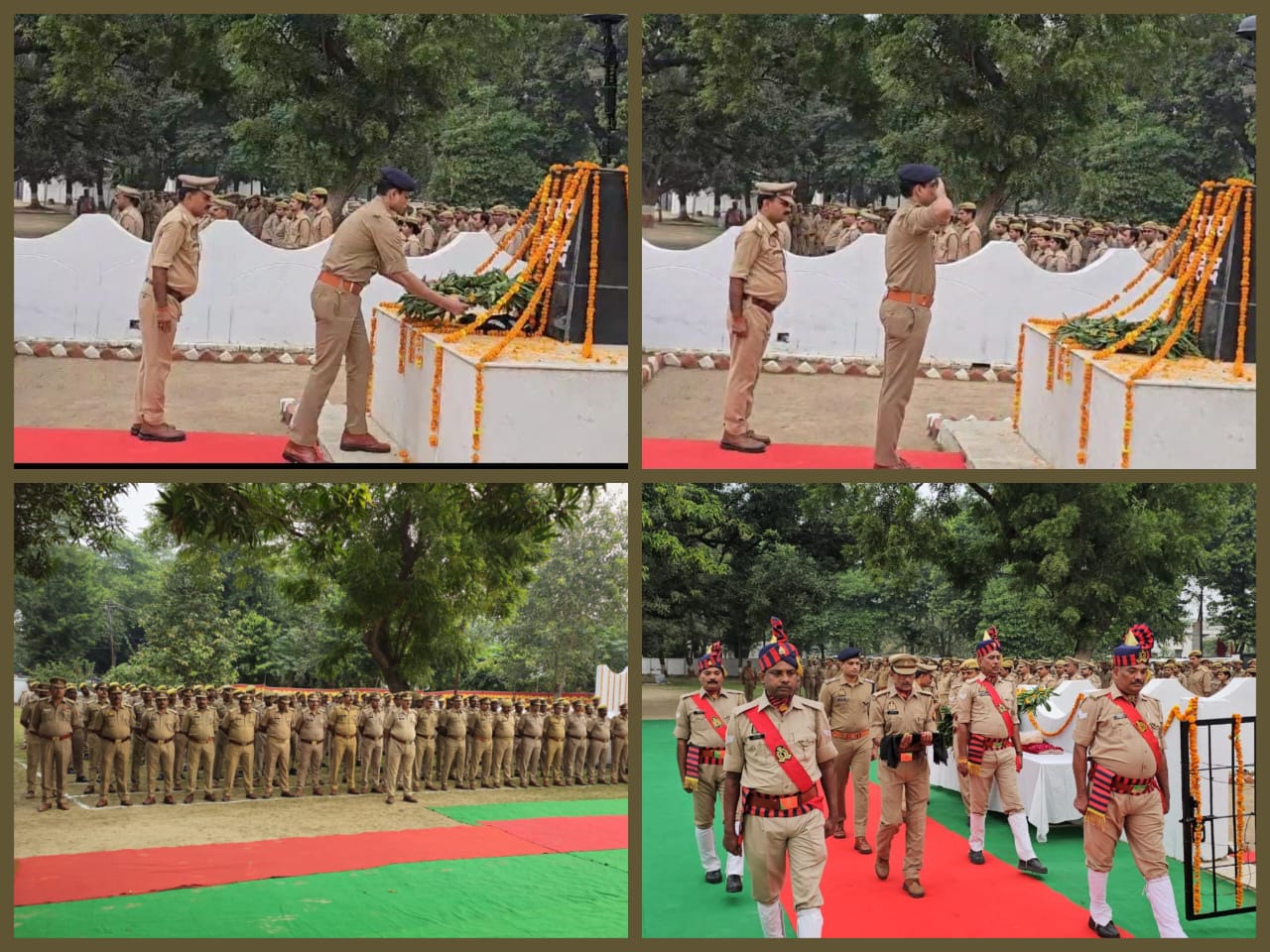 रायबरेली पुलिस ने पुलिस स्मृति दिवस पर शहीदों को दी श्रद्धांजलि, एसपी डॉ. यशवीर सिंह ने किया पुष्पचक्र अर्पित