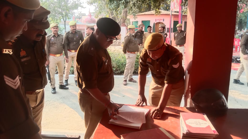 रायबरेली: एएसपी संजीव कुमार सिन्हा ने थाना जगतपुर का अर्धवार्षिक निरीक्षण कर दिए आवश्यक दिशा-निर्देश