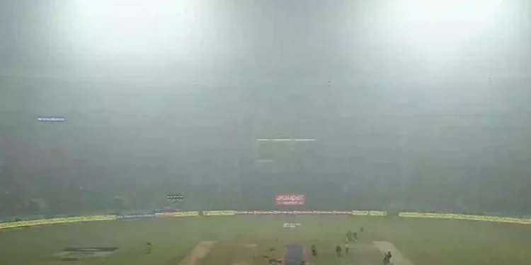 लखनऊ में धुंध ने रोका क्रिकेट, भारत-दक्षिण अफ्रीका मैच रद्द