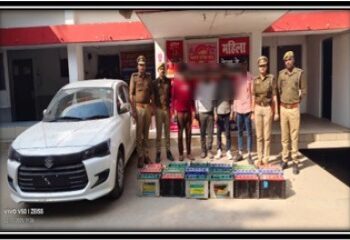 लखनऊ: ई-रिक्शा बैटरी चोरी करने वाला गैंग गिरफ्तार, 18 बैटरियां और चारपहिया वाहन बरामद