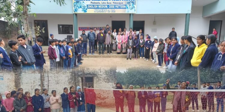 बृजमनगंज: चंद्रा चिल्ड्रेन पब्लिक स्कूल में वार्षिक खेलकूद प्रतियोगिता का शुभारम्भ