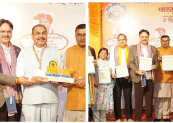 लखनऊ में पंचसूत्रीय कथा महोत्सव की शुरुआत: डॉ. राजेश्वर सिंह ने पर्यावरण संरक्षण पर रखा वैज्ञानिक दृष्टिकोण