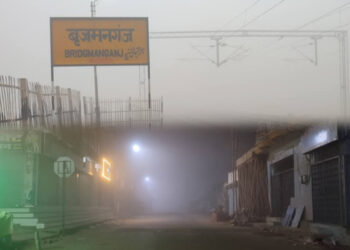 बृजमनगंज में कड़ाके की ठंड से जनजीवन प्रभावित, मनाली जैसा मौसम