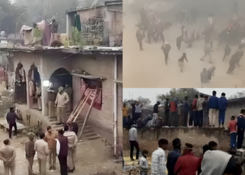 तेंदुआ मिलने की सूचना पर हड़कंप, दो घायल, वन विभाग का रेस्क्यू अभियान