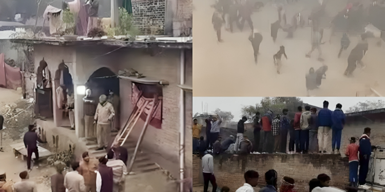 तेंदुआ मिलने की सूचना पर हड़कंप, दो घायल, वन विभाग का रेस्क्यू अभियान