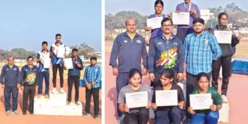 किरण, मल्लिका ने ओयू इंटर कॉलेज क्रॉस कंट्री में 10 किमी दौड़ जीती