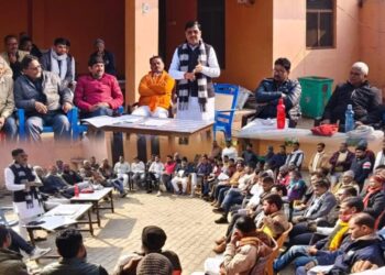 बृजमनगंज में भाजपा की बड़ी तैयारी: प्रदेश अध्यक्ष के प्रथम आगमन पर भव्य स्वागत की रणनीति तय