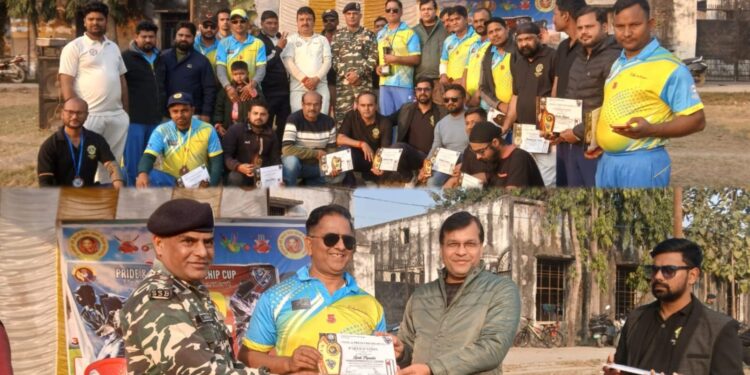 नौतनवा में रोमांचक क्रिकेट मुकाबला, प्रेस क्लब महाराजगंज की शानदार जीत