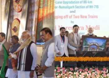 प्रधानमंत्री मोदी ने काजीरंगा एलिवेटेड कॉरिडोर का किया भूमि पूजन, ₹6,950 करोड़ की परियोजना से असम की कनेक्टिविटी को नई दिशा