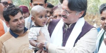 सरोजनीनगर में शोकग्रस्त परिवारों से मिले विधायक डॉ. राजेश्वर सिंह, शिक्षा व सहायता के निर्देश