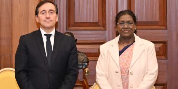 भारत-स्पेन संबंधों के 70 वर्ष: स्पेन के विदेश मंत्री जोस मैनुअल अल्बारेस ने राष्ट्रपति द्रौपदी मुर्मु से की मुलाकात