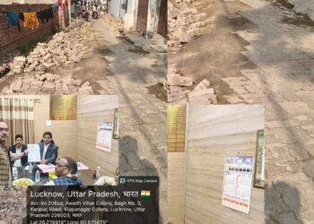 जल निगम के कार्यों पर आपत्ति, सरोजनीनगर वार्ड की समस्याएं अपर नगर आयुक्त के सामने रखीं