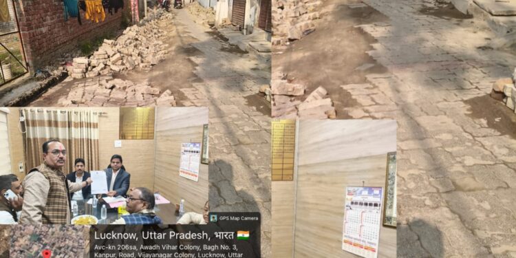 जल निगम के कार्यों पर आपत्ति, सरोजनीनगर वार्ड की समस्याएं अपर नगर आयुक्त के सामने रखीं