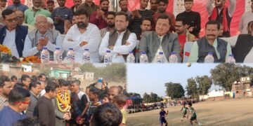 धनेश श्रीवास्तव मेमोरियल राज्य स्तरीय फुटबॉल प्रतियोगिता: फुलमनहा और महराजगंज ने फाइनल में बनाई जगह