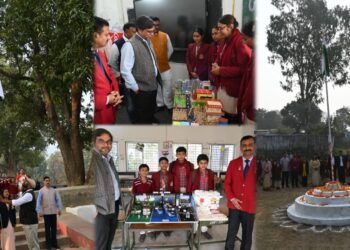 डीएवी पब्लिक स्कूल चिरमिरी में 77वां गणतंत्र दिवस, 381 छात्रों की विज्ञान प्रदर्शनी बनी आकर्षण