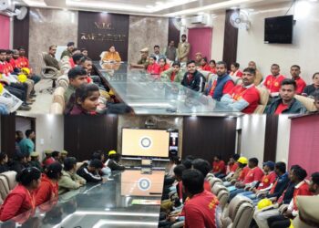 रायबरेली में आपदा मित्र स्वयंसेवकों से संवाद, ऑनलाइन कार्यक्रम में हुई सहभागिता