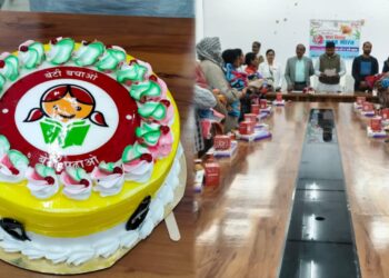 रायबरेली महिला अस्पताल में 21 नवजात कन्याओं का कन्या जन्मोत्सव, बाल विवाह के खिलाफ दिलाई गई शपथ