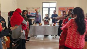 ऊंचाहार सीएचसी में कन्या जन्मोत्सव, बालिकाओं को मिला सम्मान