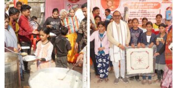 सरोजनीनगर में 152वां ‘आपका विधायक–आपके द्वार’ शिविर: 75 का नेत्र परीक्षण, 4 मेधावी सम्मानित