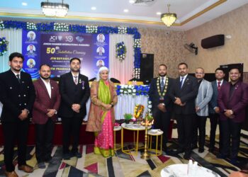 जेसीआई रायबरेली ने मनाया 50वां स्वर्णिम वर्ष, सुयश जीवनानी ने अध्यक्ष पद की शपथ ली
