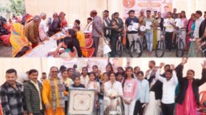 सरोजनीनगर में ‘आपका विधायक–आपके द्वार’ का 154वां शिविर, 61 का नेत्र परीक्षण