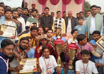 कमला देवी–राधेश्याम क्रिकेट फाइनल: वार्ड नंबर 2 ने जीता खिताब