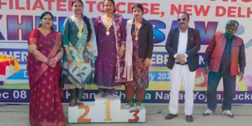 सेंट्रल पब्लिक स्कूल के खेल उत्सव का दूसरा दिन, खेल और देशभक्ति से सजा कार्यक्रम