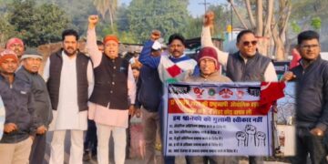 छत्तीसगढ़ में चार श्रम कानूनों के विरोध में राष्ट्रव्यापी औद्योगिक हड़ताल जारी