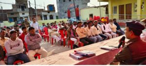 होली में हुड़दंग पर सख्ती: बृजमनगंज में शांति कमेटी बैठक, सीओ ने दी चेतावनी