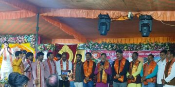 बृजमनगंज में श्याम महोत्सव की धूम, पूरी रात भजनों पर झूमे श्रद्धालु