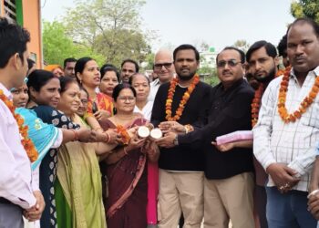 लखनऊ के हरिओम नगर में 18 लाख की लागत से बनेगी सीसी सड़क और नाली