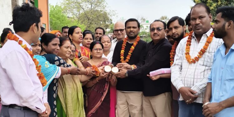 लखनऊ के हरिओम नगर में 18 लाख की लागत से बनेगी सीसी सड़क और नाली