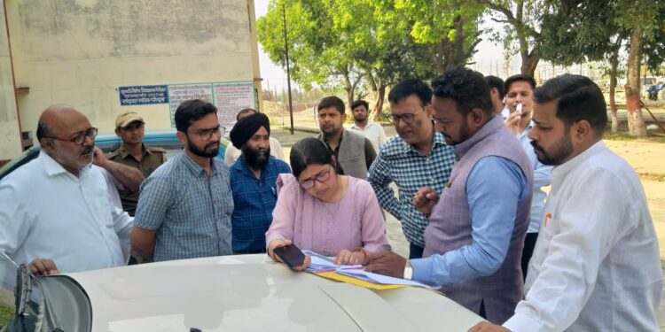 26 करोड़ का शिक्षा प्रोजेक्ट ग्राउंड पर! बाजपुर कॉलेज में बन रहे हाईटेक ब्लॉक का निरीक्षण