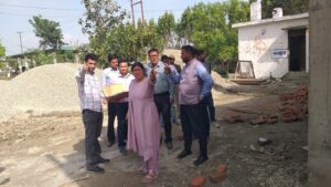 26 करोड़ का शिक्षा प्रोजेक्ट ग्राउंड पर! बाजपुर कॉलेज में बन रहे हाईटेक ब्लॉक का निरीक्षण