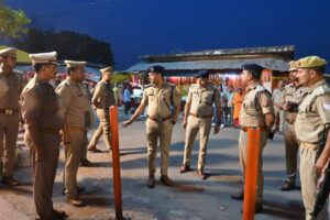 नवरात्रि से पहले अलर्ट! डीआईजी ने लेहड़ा मंदिर पहुंचकर सुरक्षा व्यवस्था का लिया जायजा