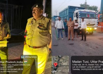 ओवरलोडिंग पर चला प्रशासन का डंडा! 4 वाहनों से ₹1.46 लाख जुर्माना वसूला