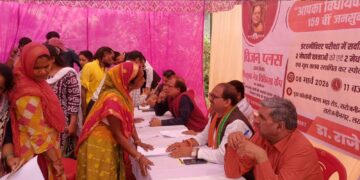 डूडा कॉलोनी में लगा 159वाँ ‘आपका विधायक–आपके द्वार’ शिविर, समस्याओं का हुआ त्वरित समाधान