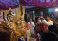 बृजमनगंज में निकली शिव-पार्वती की भव्य झांकी, जयकारों से गूंजा पूरा नगर