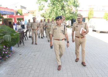 रामपुर में नवांगतुक एसपी का एक्शन मोड, देर रात कोतवाली का किया औचक निरीक्षण