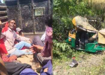 रायबरेली में दर्दनाक हादसा: तेज रफ्तार ओवरलोड ऑटो खाई में पलटा, कई घायल