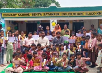 प्राइमरी विद्यालय बेहटा सातनपुर में वार्षिक परीक्षाफल वितरण, छात्रों में दिखा उत्साह