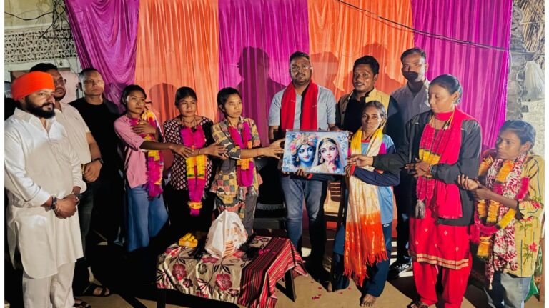 बाजपुर में दिव्यांग बेटियों का सम्मान समारोह