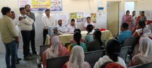 बृजमनगंज सीएचसी में HPV वैक्सीन का शुभारंभ, 14–15 वर्ष की बालिकाओं को मुफ्त टीकाकरण