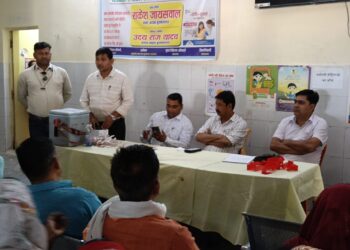 बृजमनगंज सीएचसी में HPV वैक्सीन का शुभारंभ, 14–15 वर्ष की बालिकाओं को मुफ्त टीकाकरण