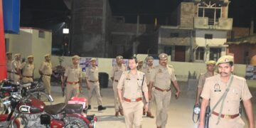 महराजगंज: एसपी शक्ति मोहन अवस्थी ने बृजमनगंज थाने का किया औचक निरीक्षण, बेहतर पुलिसिंग के दिए निर्देश