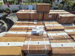 रामपुर पुलिस का बड़ा खुलासा: 15 लाख की कोडीनयुक्त कफ सिरप बरामद, तीन आरोपी गिरफ्तार