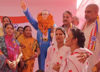 सरोजनीनगर में अंबेडकर जयंती पर 20+ स्थानों पर कार्यक्रम, डॉ. राजेश्वर सिंह बोले-10 और प्रतिमाओं का होगा जीर्णोद्धार