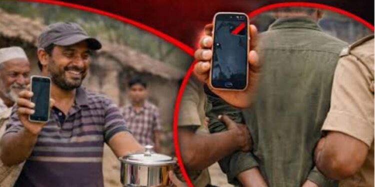 बृजमनगंज में फेरीवालों का बढ़ता जाल: पुराने मोबाइल के बदले सामान, पुलिस ने दी चेतावनी